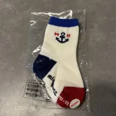 ミキハウス ベビー靴下 アンカー デザイン 11-13㎝