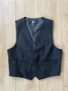 フォーマルベスト ブラック サイズ130
