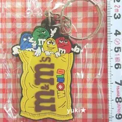 m&m's★ラバーキーホルダー★アメリカン雑貨★アメキャラ