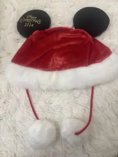 ディズニークリスマス2024 サンタ帽子　ファンキャップ