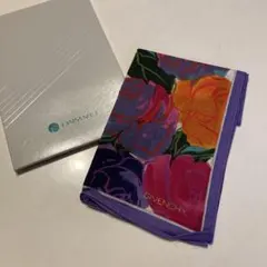 未使用品 GIVENCHY ハンカチ スカーフ 花柄