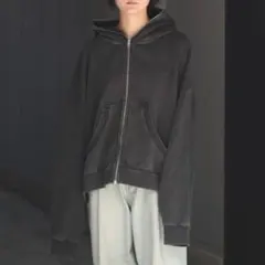entire studios ダークグレー クロップドパーカーopium | Mercari