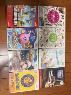 wiiソフト8個セット