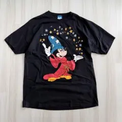 90s Disney ディズニー ミッキー black out セサミ tシャツ - メルカリ