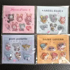 【新品】ナルミヤキャラクターズ ぷっくりシール