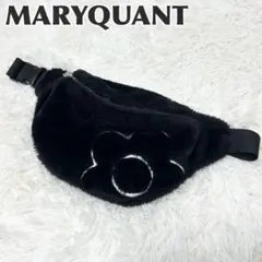 美品✨ファー素材 ボディバッグ マリークワント MARY QUANT