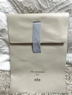 ete ショッパー 袋 リボン付きのサムネイル