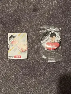 匿名配送　ハイキュー　くら寿司　缶バッチ　黒尾鉄朗