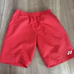 YONEX レッド パンツ S