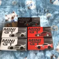 1/64 MINI GT スープラ5台セット MINI GT 1/64 (ダイキャスト製) Toyota スープラ (A80) GT-300 Top