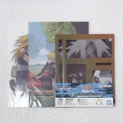 NARUTO 一番くじ ビジュアルボード クリアファイル＆ステッカー