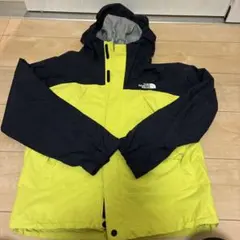 THE NORTH FACE ドットショットジャケット 150 黒/黄