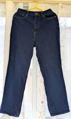 ダークブルー デニムパンツ Lサイズ