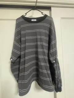 2way border long tshirt　 2way ボーダーロンTのサムネイル