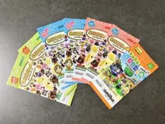 ①どうぶつの森 アミーボカード 第1.3.4弾 とびだせどうぶつの森　計7パック