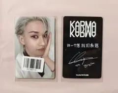 straykids バンチャン KARMA 中国KMS2.0トレカ