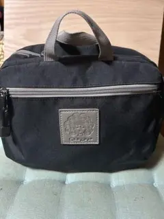 scolarブラックナイロンショルダーバッグのサムネイル