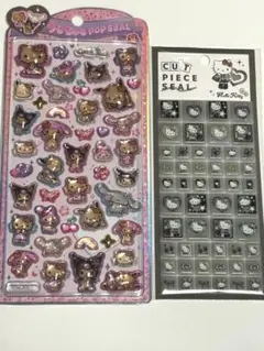 日焼けキティ　うるちゅる　ギャルキティ　タイルシール