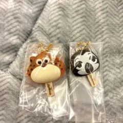 ズートピアアイスキャンディーチャーム　クロウハウザー　フラッシュ　ガチャ