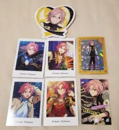 あんスタ　Crazy:B　桜河こはく　ぱしゃっつ　カード　ステッカー