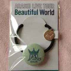 BW 嵐 ヘアゴム緑