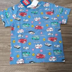 新品タグ付‼️トミカ 車両プリント Tシャツ