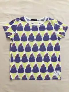 Caldia 半袖Tシャツ アイスクリーム柄 120cm