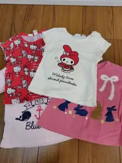 Tシャツ　4枚セット　サンリオ