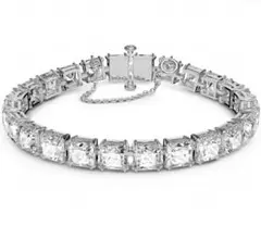美品　SWAROVSKI Millenia スクエア　ブレスレット