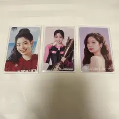 TWICE オフラインくじ FCくじ 参加賞 ダヒョン　3枚セット