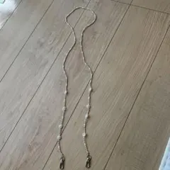 LOWRYS FARM パールフラワーモバイルストラップ