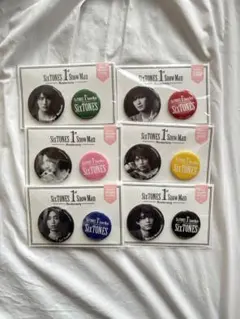 SixTONES 缶バッジ 1st Anniversary