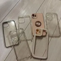 iPhone用クリアケース 6個セット　iPhone12