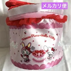 メゾピアノ×ハローキティ バニティポーチ レッド ベリエちゃん