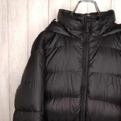 《激レア》ノースフェイス☆ダウンジャケットS刺繍ブラックD41019