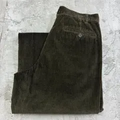 パ*ク様 Eddie Bauer　コーデュロイパンツ　32　ブラウン　無地　古着