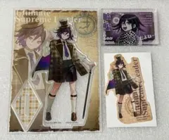 ダンガンロンパ 王馬小吉 百均 アクリルスタンド アクリルブロック ステッカー