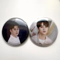 SEVENTEEN セブチ 缶バッジ セブチミュージアム セブチカフェ ミンギュ