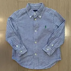 Ralph Lauren チェック柄 長袖シャツ 3/3T