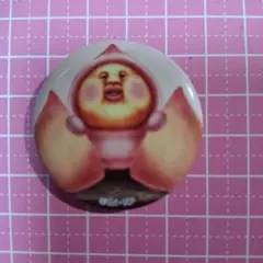 こびとづかん缶バッジ　当時物レア　カクレモモジリ