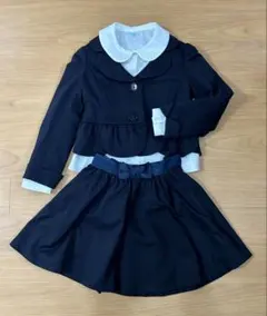 ミルキーウェイ系列】子供用フォーマル服・制服セット ネイビー120 