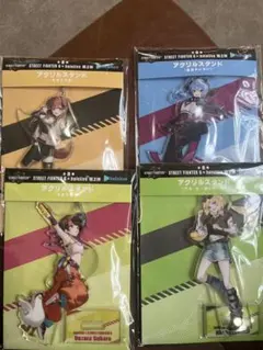 ストリートファイター　ホロライブ　アクスタ　セット