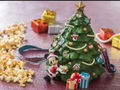 2022年限定　ディズニー　クリスマス　ポップコーンバケット