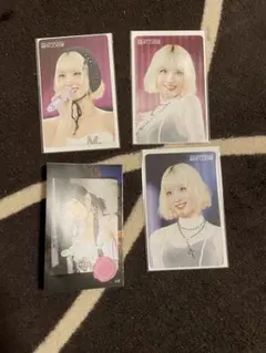 ミサモ　東京ドーム FC くじ クリアトレカ　モモコンプリート4枚セット