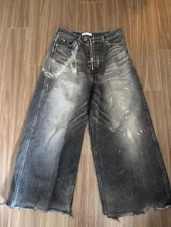 MASU FADED BAGGY FIT JEANS 46のサムネイル