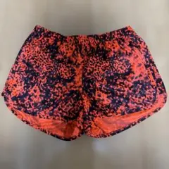 adidas climalite レッド ヒョウ柄 ランニングパンツ