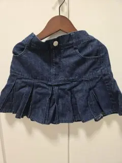 【グローバルワーク】デニムフリルスカート