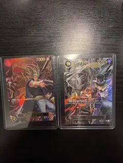 ワンピースカード ベン・ベックマン SP サボ SEC 2枚セット 美品