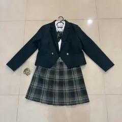 小学生　女子　卒業式　スーツ　4点セット