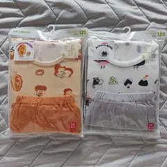 UNIQLO パンどろぼう 他 ドライパジャマ 120
